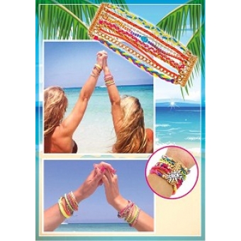 Ibiza style armband in verschillende kleuren